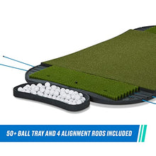 Fiberbuilt Golf 6'x4' Hourglass Pro Studio Mat Kit Green