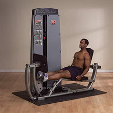 Body-Solid Pro Clubline Pro Dual Adjustable Leg and Calf Press Machine Gray