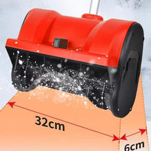 HYUIO Electric Snow Shovel/Snow Thrower,Cordless Handheld Electric Snow Blower,Cordless Snow Shovel,with Battery and Charger,Snow Blower Cordless,1Battery