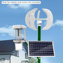 Zentorik Vertical Wind Turbine Generator Kit - 400W/600W/800W/1000W/1200W, 12V/24V, Compact Home Windmill for Off-Grid Renewable Energy Solutions, Efficient Power Generation