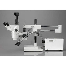 AmScope Professional Trinocular Stereo Zoom Microscope 2X-45X Clear