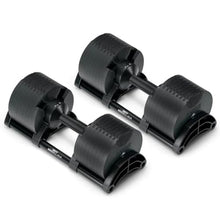 Gronk Fitness SMRTFT NUOBELL Adjustable Dumbbells 5-80 lbs Matte Black