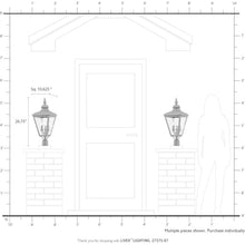 Livex Lighting 3-Light Fixture, Bronze