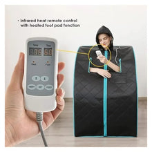 Complete Portable Home Sauna Therapy Kit Remote Control Relaxation