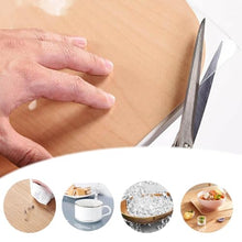 QUANGJN Clear Table Protector 1.5mm Thick Custom Size Transparent PVC Tablecloth for Home Dining Kitchen Office Desk Clear Table Cover,A-140x280cm
