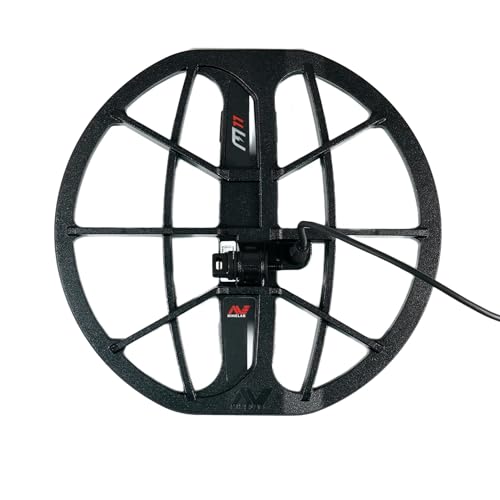 MINELAB M11 Double-D Waterproof 11" Search Coil for MANTICORE Adult Metal Detectors (Skidplate Included)