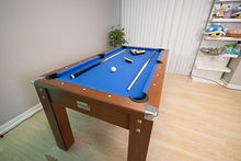 RACK Bolton 5.5-Foot Billiard/Pool Table Brown