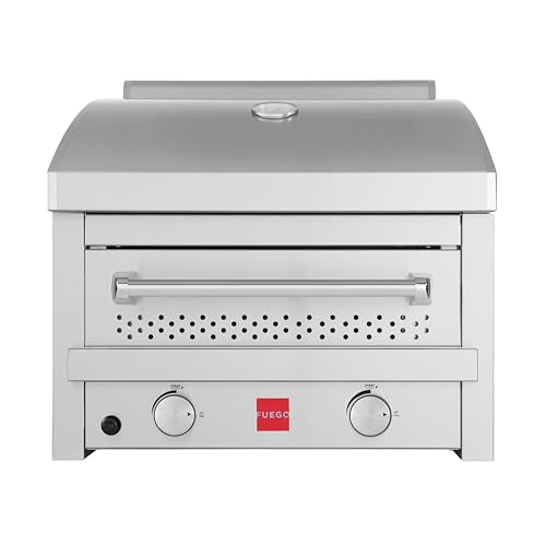 Fuego F27S-Pizza Table Top All 304SS Pizza Oven, Stainless Steel
