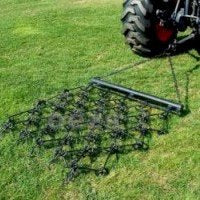 Neat Attachments 4' x 4' Variable Action Drag Chain Harrow - Overall Length: 90" - 3/8" Dia