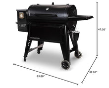 PIT BOSS PB1150G Wood Pellet Grill with Cover and Folding Front Shelf, 1150 sq. inch Black