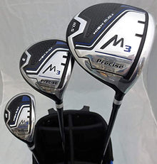 Performance 4 Golf Tall Mens Golf Set Clubs for Men 6'0"- 6" 6 Complete Driver, Fairway Wood, Hybrid, Irons, Putter, Stand Bag Black