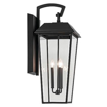 Kichler Mathus 3-Light Outdoor Wall Light Textured Black