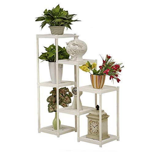 RWGOVLU Plant Stand Plant Stand Flower Pots Holder Display Utility Shelf Storage Rack Shelving Unit Multi-layer Flower Pot Shelf Flower Stand