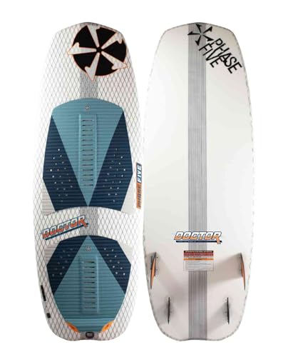 PHASE FIVE Wakesurf Board Doctor 59" White / Blue