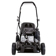 Scheppach Petrol Mower MP135-42B Black Edition | 42 cm Cutting | 3 HP | Steel Housing | Height Adjustable to 7 Levels (25 - 75 mm) | 55 Litre Basket