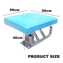 TT-YEL Heavy Duty Pool Diving Board, Standard Deck Diving Board with Non-Slip Sloped Surface, Comes with Sturdy Jumping Support and 304 Stainless Steel Base