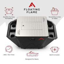 Floating Flame Portable Propane Gas Fire Pit Table for Boats & Pontoons