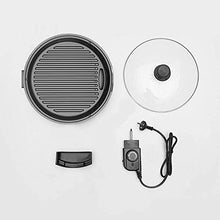 Household Electric Grill Personal Non Stick Frying Pan, Fast Heating, High Temperature Resistance