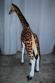 Nifao Life Size Aluminum Giraffe Statue, Safari Animal, 65"L x 16"W x 83"H
