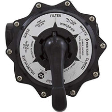 Pentair 261185 2-Inch 6-Way Clamp Style Valve Replacement Tagelus Pool and Spa Sand Filter