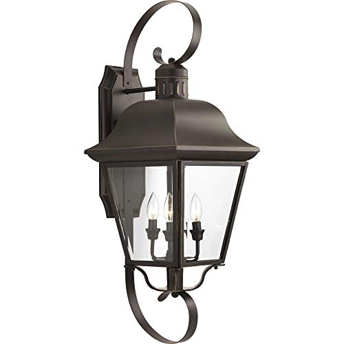 Progress Lighting Andover Outdoor Wall Light, Antique Bronze