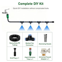 Farm Cooling Spray Watering Devices, Fence Misting for Pig Duck Chicken Cow
