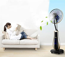 DFEDHF Powerful fan Factory Building Spray Fan Add Water Cooling Misting Electric Fan Remote Humidification Fan Ideal For Outdoor Use