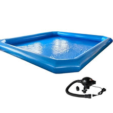 WYDDDARY Inflatable Pool Family Swim Pool Blue