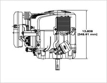 Briggs and Stratton 386777-0011-G1 Vanguard Series, Twin Cylinder, 4-Cycle Gas Engine