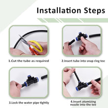 Plant Misting Sprinkler System Kit for Outside Patio