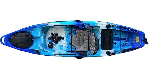BKC PK10 Pedal Fishing Kayak Multiple