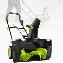 40V Brushless Snow Blower, 20-Inch Cordless Snow Thrower 4 Batteries