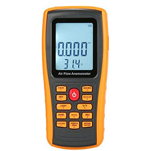 LUYILA Handheld Wind Speed Meter for Measuring Wind Speed, Temperature and Wind Chill with Backlight and Max/Min for Shooting, Sailling Climbing, Hiking