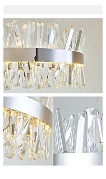 EPIFANIA Ceiling Light, LED Chandeliers, Luxury Modern LED Crystal Chandelier Lighting AC110V 220V Light Fixture Compatible with Dinning Room Living Room