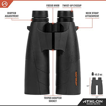 Athlon Optics 15x56 Cronus G2 UHD Binoculars Black