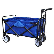 OTQEFTN Folding Wagon Folding Wagon Garden Cart Foldable Garden Trolley Beach Wagon Pull Wagon Hand Cart Folding Trolley Outdoor Camping Handling Portable Push-Pull Truck