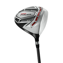 Powerbilt Pro Power Complete Golf Set for Men Left Hand Silver Black Red