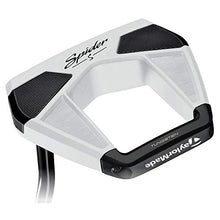 TaylorMade Spider S Putter Chalk White Finish Left Hand 34 Inch Shaft Navy Black