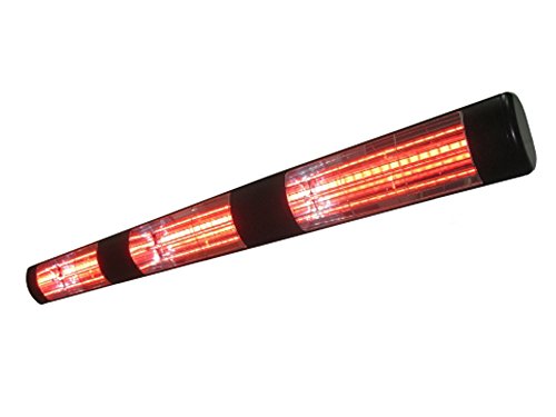 SUNHEAT Commercial/Restaurant 240V Wall Mount Electric Patio Heater - 4500W