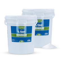 Rx Clear 100 lbs Granular Chlorine for Pool | (2 x 50 Pound Buckets)