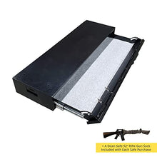 Dean Security Safe Co. American Security UBS648 Under Bed Defense Vault Truck Safe with 52" Rifle Sock Black