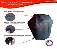 Windproof Covers 42 inch Heavy Duty Premium Quality BBQ Grill Cover to fit Lynx Cart Grill