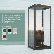 Quoizel Westover Modern Wall Sconce Industrial Bronze