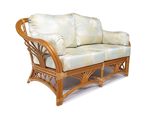 Sunrise Rattan Living Room Furniture Loveseat (#1691H-IB)