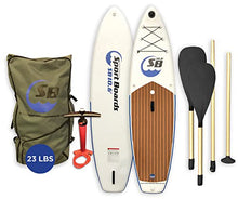 Inflatable Sport Boats Premium Inflatable Stand Up Paddle Board & Kayak White