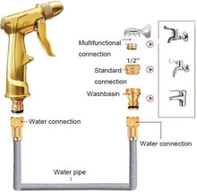 ZQJYMXM High-Pressure Water Gun for Cleaning Car Wash Machine Garden Watering Hose Nozzle Sprinkler Foam Water Gun