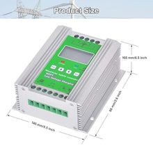 pealiritansemen 1000 W Solar Boost Charge Technology Digital Automatic Regulator, MPPT Wind Solar Hybrid Boost Controller, for Wind and Solar Power Boost Charge,12V