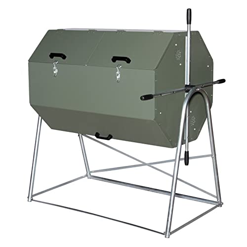 Jora Composters JK 400 High Capacity Rotating Compost Tumbler Green