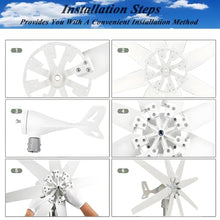 16000W/20000W Wind Turbine Generator Kit, Portable Vertical 12V 24V 48V