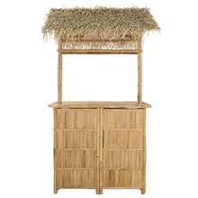 HGKMBRY Bamboo Outdoor Bar Table 45.28 x 37.40 x 84.65 in Natural